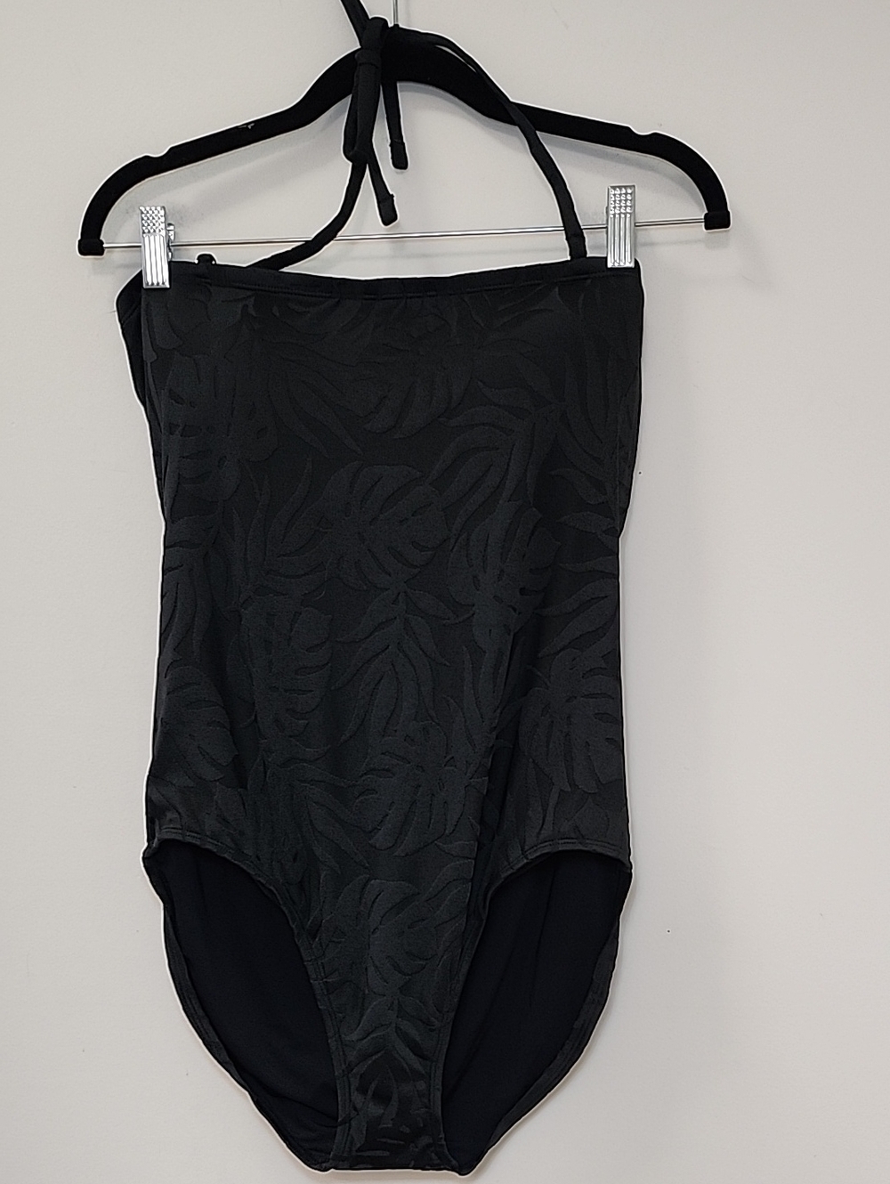 NWT Hermoza Swim LEONOR ONE-PIECE SWIMSUIT BLACK Size 14 - Picture 6 of 16